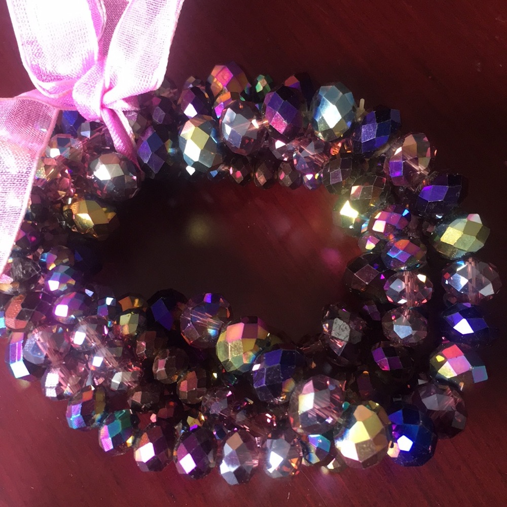 Gorgeous jewel tone bracelets